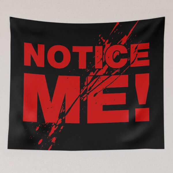 Item preview, Notice Me! designed and sold by Aleksandar Kostjuk.