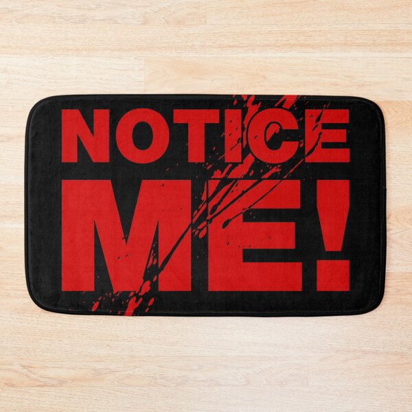 Item preview, Notice Me! designed and sold by Aleksandar Kostjuk.