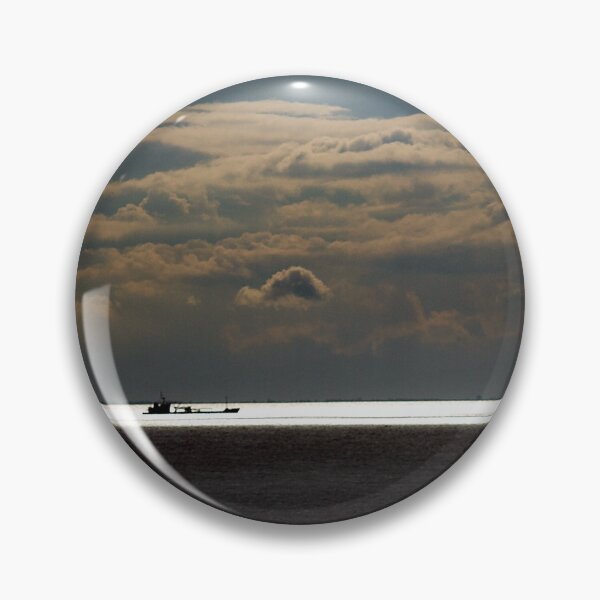 Item preview, Sealight - clouds over The Wash as a ship moves along the coast near Hunstanton, Norfolk designed and sold by Richard Flint.