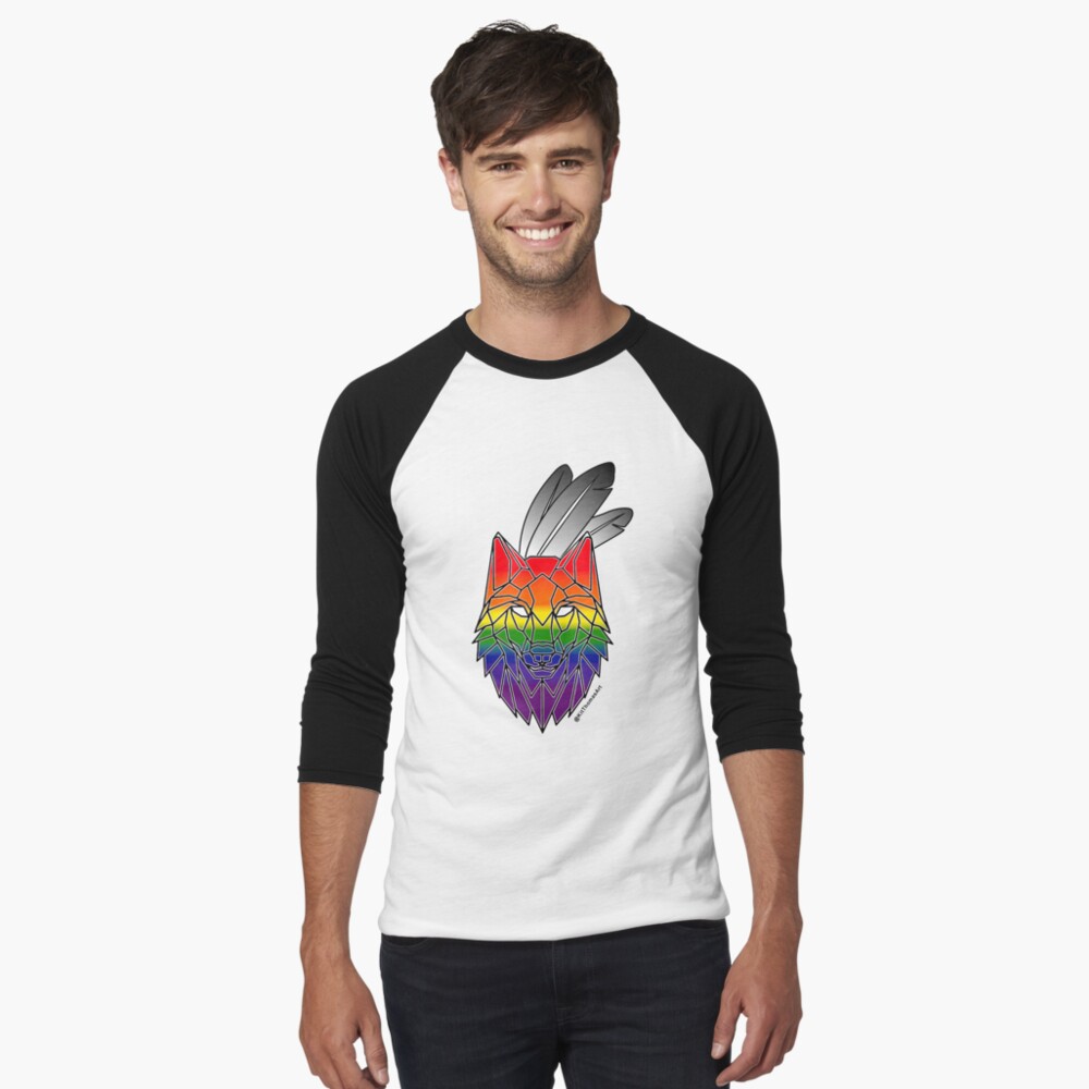 Item preview, Baseball ¾ Sleeve T-Shirt designed and sold by kittthomasart.