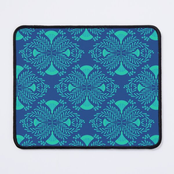 Item preview, Flower Wave Series [Cobalt] CP22071c designed and sold by Carina Parry Studios.