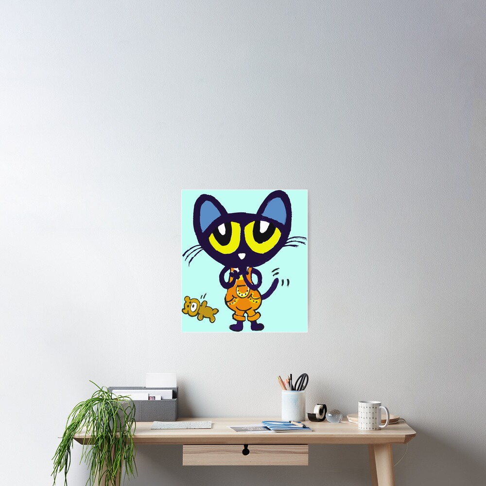  Pete The Kitty First Day Of Preschool Poster For Sale By Bonobofy 