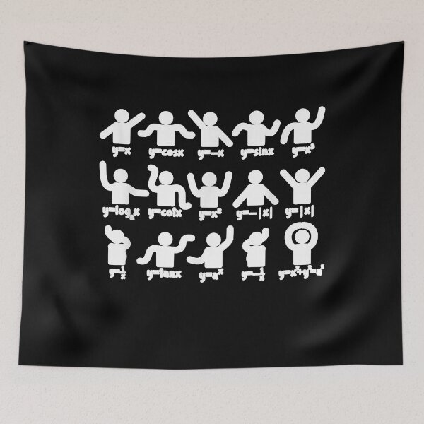 Item preview, Algebra dance funny graph figures math equation geek nerd designed and sold by DanielPenington.