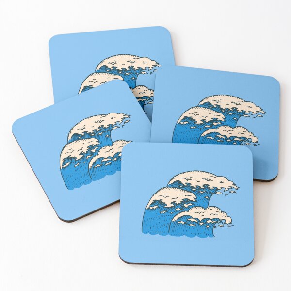 Item preview, Cute Waves designed and sold by looking4barrels.