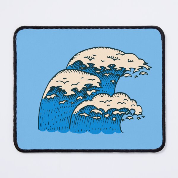 Item preview, Cute Waves designed and sold by looking4barrels.