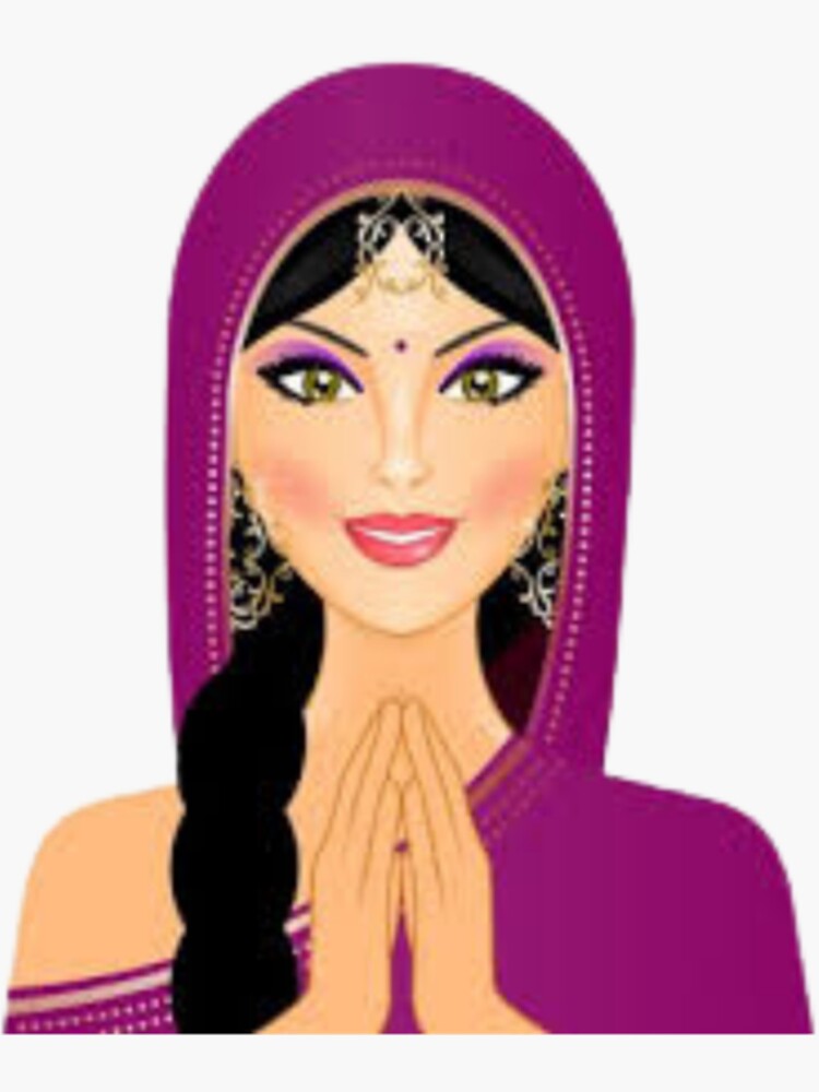 "Desi girl Indian girl" Sticker for Sale by Prints4uGB Redbubble