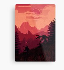 Under A Blood Moon Metal Print