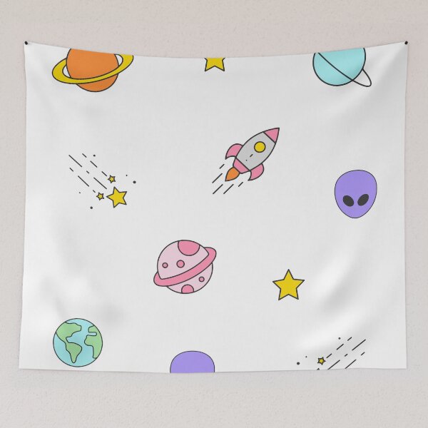Item preview, Cute Planets and stars set designed and sold by NazarliNigar.