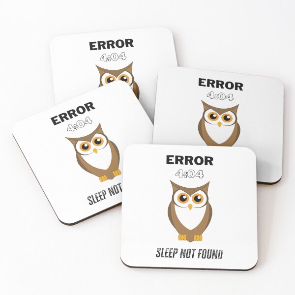 Item preview, error 404 sleep not found designed and sold by Zakaria-4.