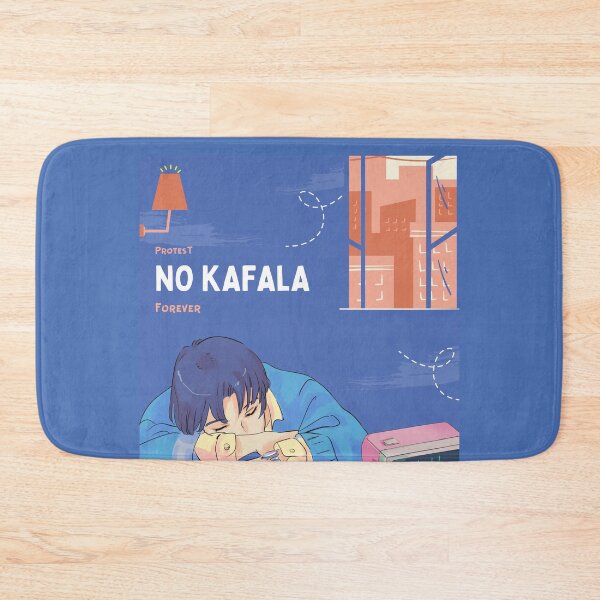 Item preview, No Kafala System Protest Design Blue Version designed and sold by lordyswiss.