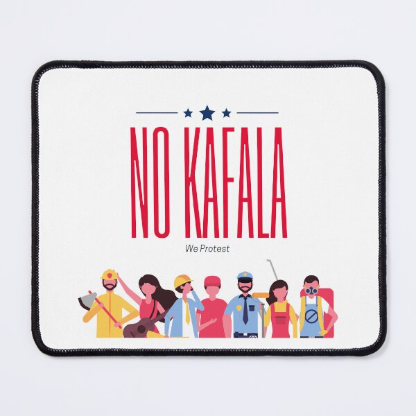 Item preview, No Kafala System Workers Protest Design designed and sold by lordyswiss.