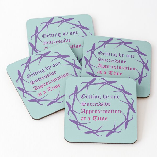 Item preview, Getting by one Successive Approximation at a Time designed and sold by Glorious-Goods.