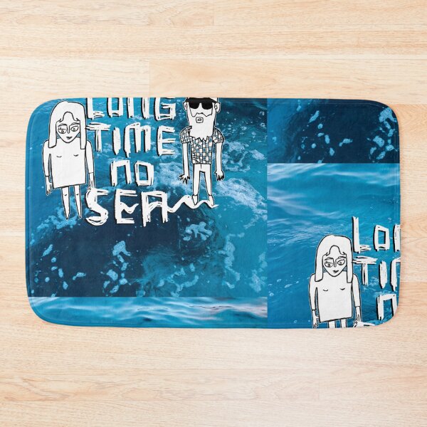 Item preview, Funny, Ocean Sea Summer Vibe, Long Time No Sea designed and sold by badlydrawnbabe.