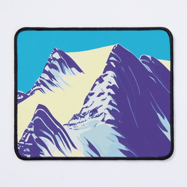 Item preview, Snowy Mountain Peaks Illustration designed and sold by Arkneer.