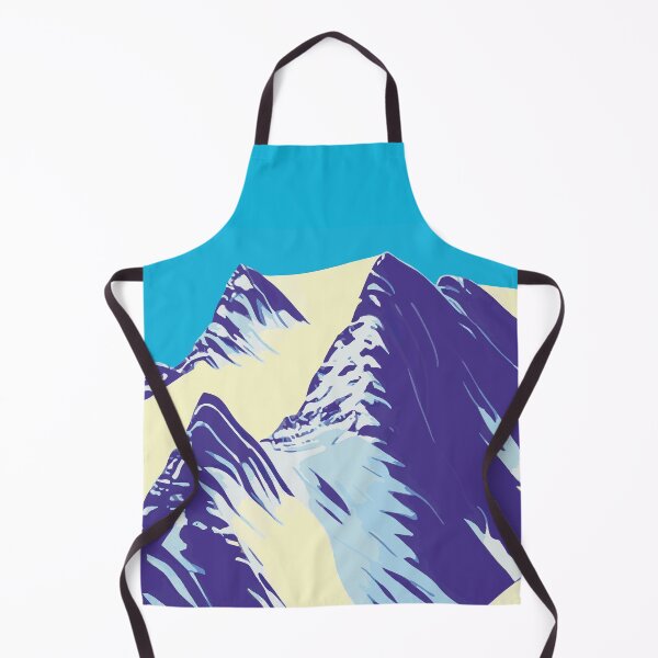 Item preview, Snowy Mountain Peaks Illustration designed and sold by Arkneer.