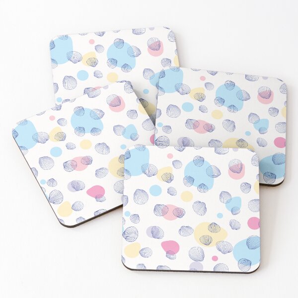 Item preview, Minimal Sea Shell Summer Beach designed and sold by risingrocket.