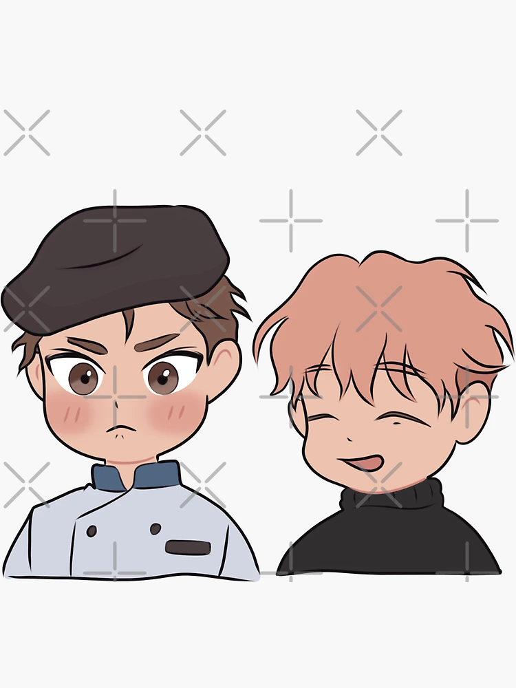 The Third Ending Manhwa Yaoi  Sticker for Sale by Soft-tofu | Redbubble