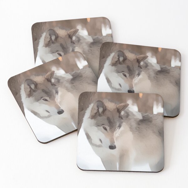 Item preview, Wolf In Woods Artwork  designed and sold by NikkiBear67.