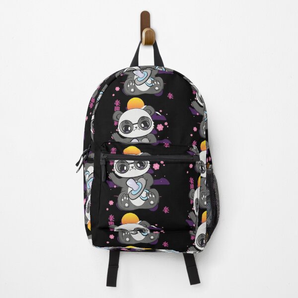 Item preview, Chinese panda with soother and kawaii bear for otaku designed and sold by DanielPenington.