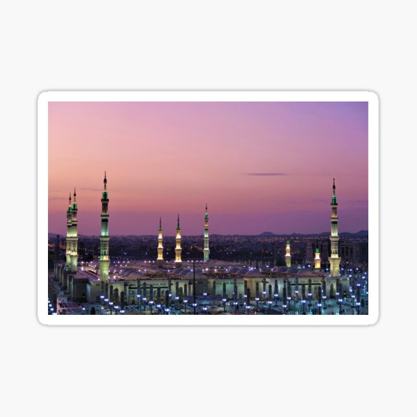 Item preview, Al Masjid an Nabawi image designed and sold by Zirrko.