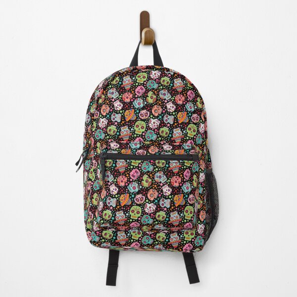 Item preview, Colorful Sugar Skulls Day of the Dead Dia De Los Muertos Halloween designed and sold by KrisInStitches.