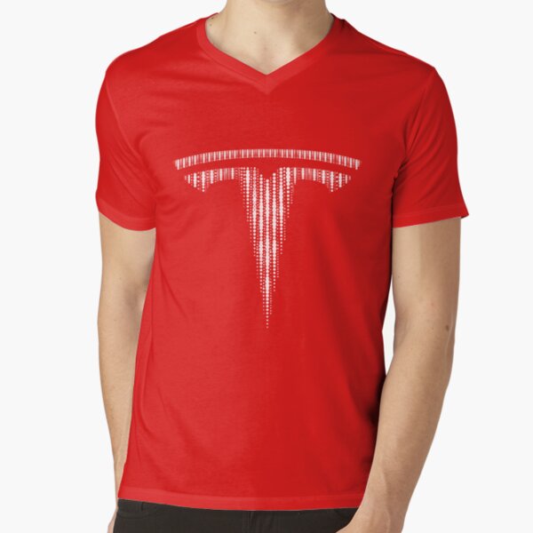 Tesla fan art - The Change V-Neck T-Shirt