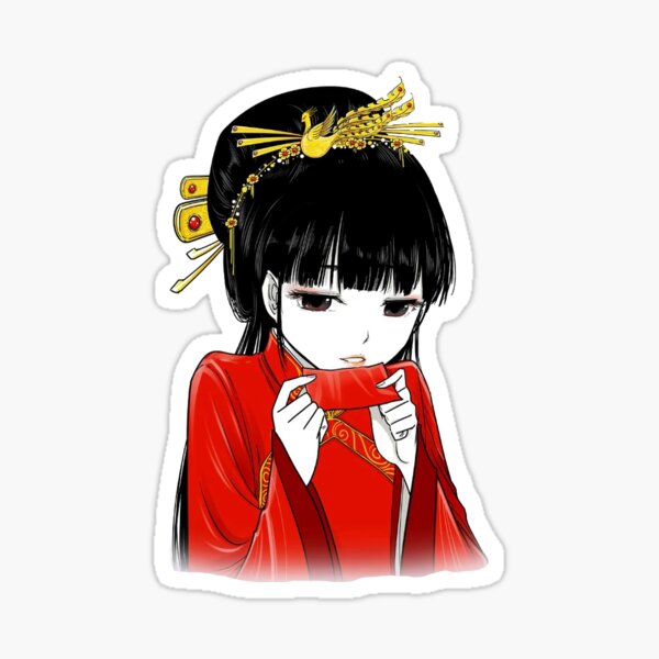 Miss Sadako Sticker For Sale By Qarikaturist Redbubble