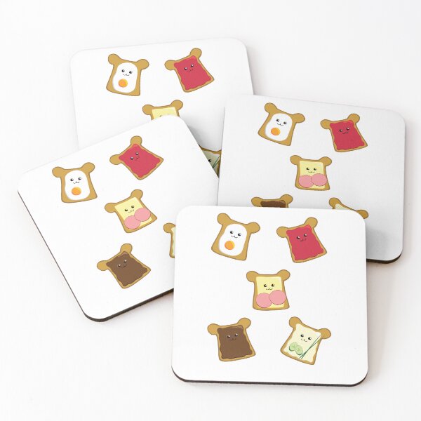 Item preview, Cute Assorted Sandwich illustration designed and sold by sunnyartgarden.