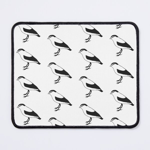 Item preview, Black and white pardalote bird drawing designed and sold by Opalaeo.
