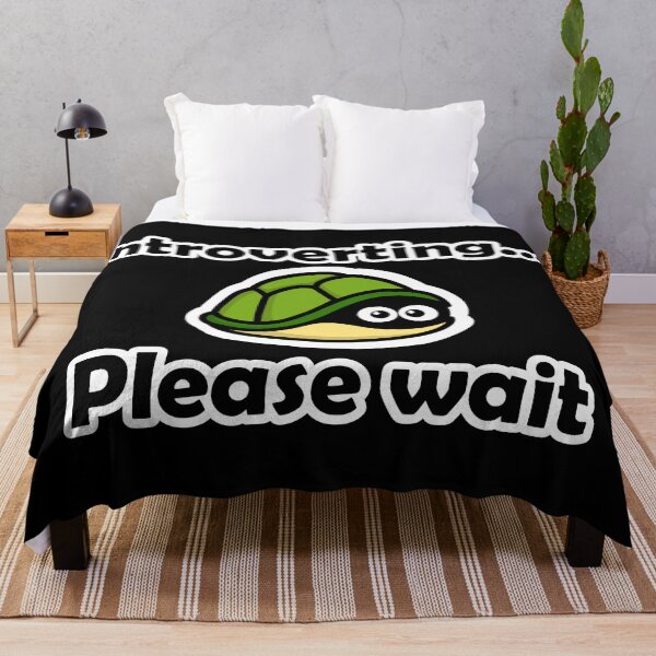 Item preview, Introverting... Please Wait Turtle Version designed and sold by GGlobeStudio.