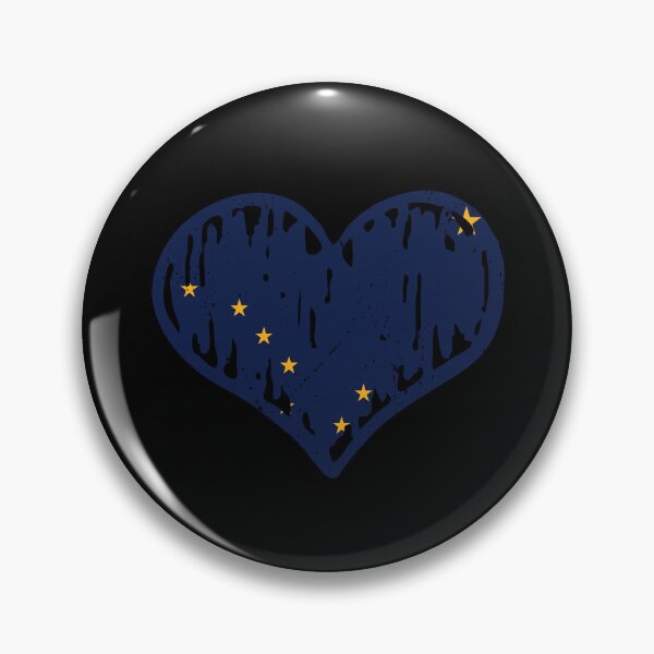 Item preview, Alaska Flag Heart Love designed and sold by rafaeltto.