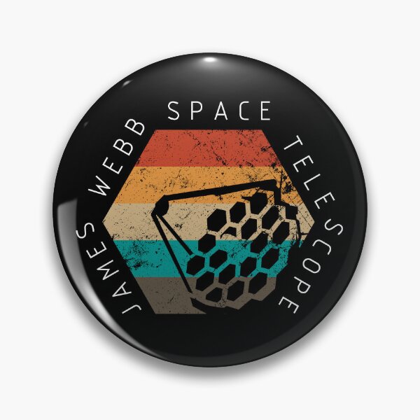 Item preview, vintage retro James Webb Space Telescope Retro Cosmic JWST Vintage Space designed and sold by KOURCHAL ART.