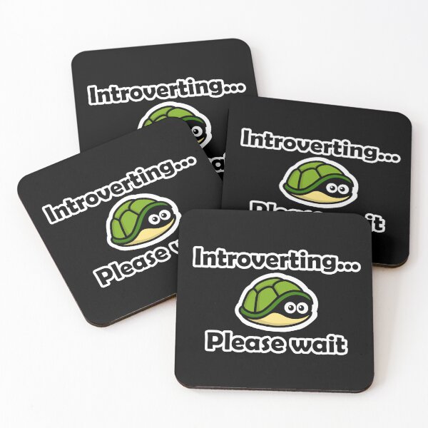 Item preview, Introverting... Please Wait Turtle Version designed and sold by GGlobeStudio.