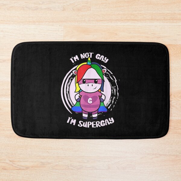 Item preview, I'm not gay i'm supergay funny lgbtq designed and sold by DanielPenington.