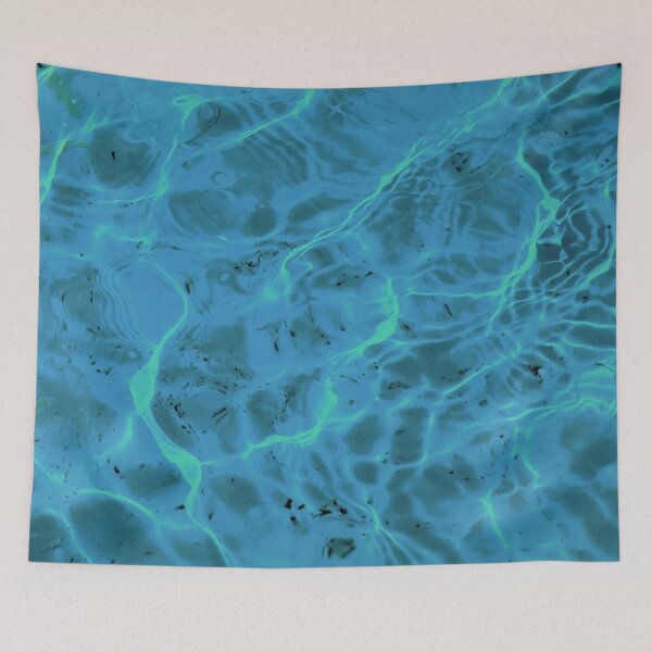 Item preview, Ocean Blue Shore Waves designed and sold by maisiriva.