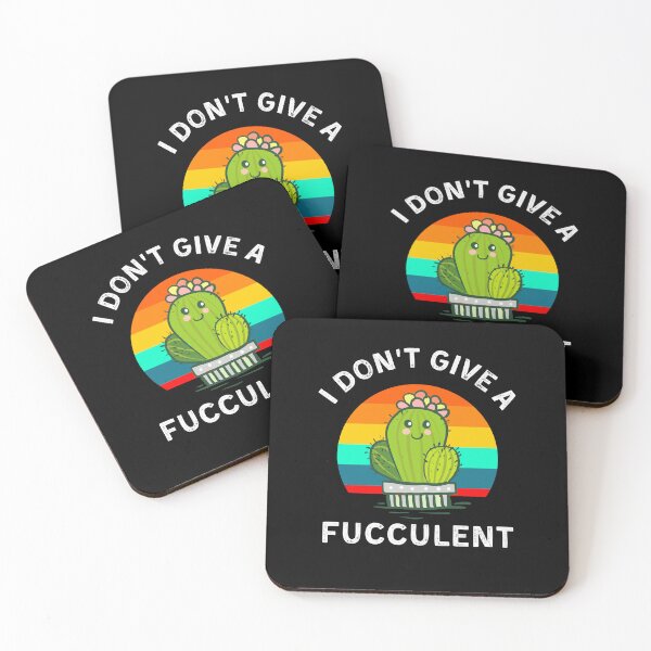 Item preview, Funny Gardening I Don't Give A Fucculent Succulent Lover Gift designed and sold by Str8like dattshirts.