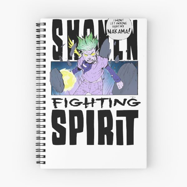 Item preview, Shonen Fighting Spirit designed and sold by coolmonkeyd.