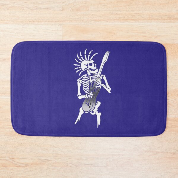 Item preview, funky skeleton - Guitar rock goth skull biker play music designed and sold by AdesignTEE.