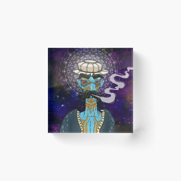Item preview, Fictional Character Smoking a Pipe-Bohemia designed and sold by Gota-30.