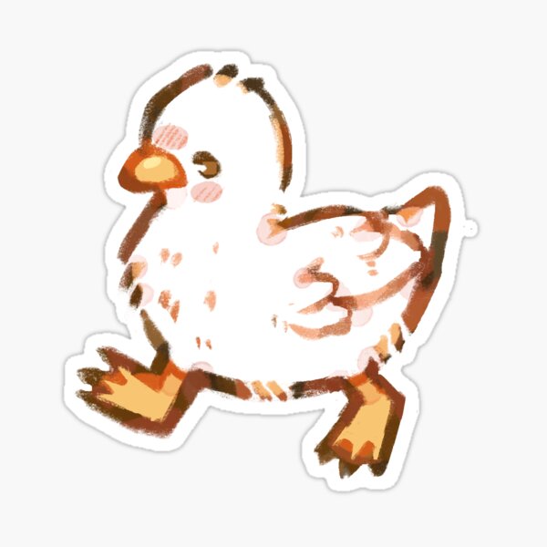 "duck" Sticker for Sale by aoberri | Redbubble