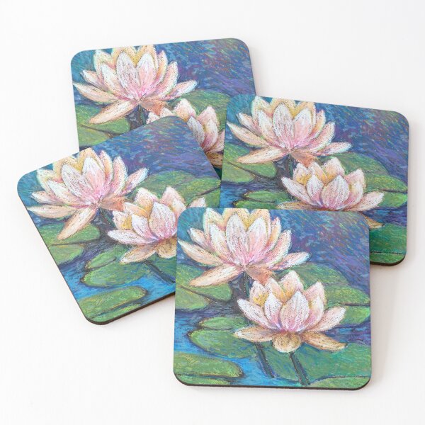 Item preview, Pink Waterlilies designed and sold by artpiaf.