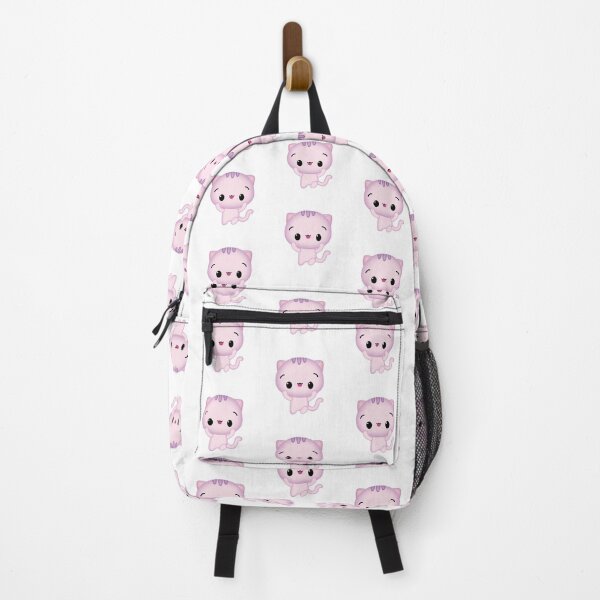 Item preview, Pink Kawaii Happy Cat designed and sold by darklanterndsn.