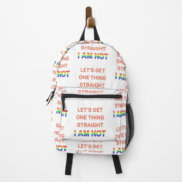 Item preview, Let's Get One Thing Straight I Am Not Red Letters Gay Joke For Pride Month designed and sold by LuckyKermit.