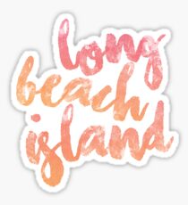 Long Beach Island Sticker