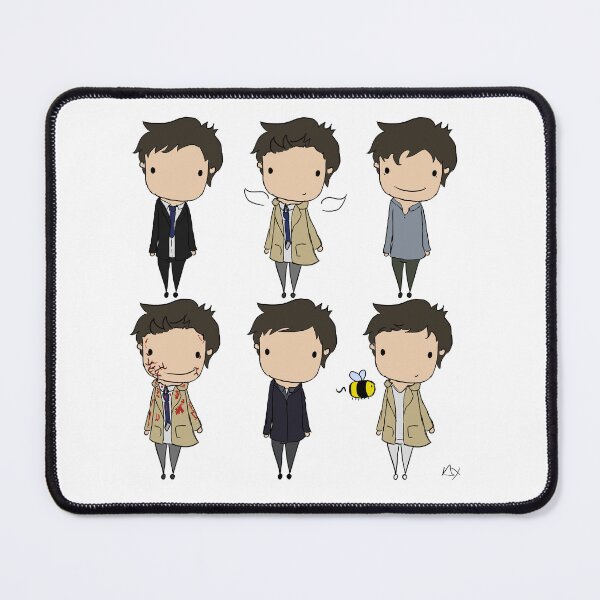 Item preview, The Many Faces of Castiel designed and sold by Jo Alfie.