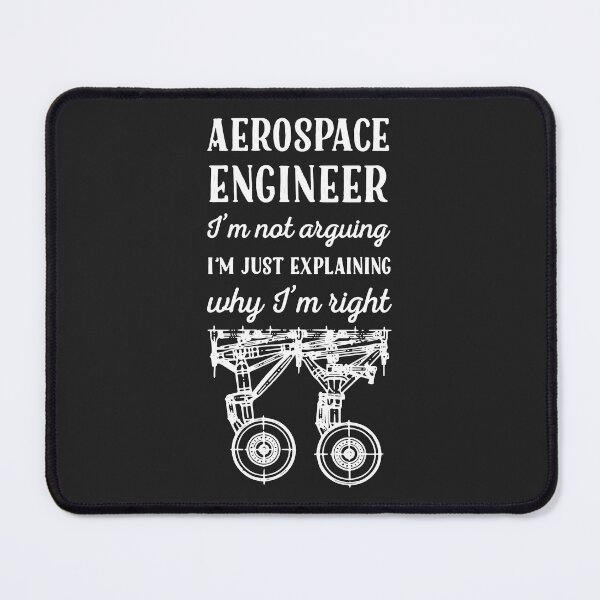 Item preview, Funny Aerospace Engineer quote Aircraft cool Spacecraft designed and sold by ZANKELLO.