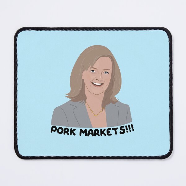 Item preview, Liz Truss PORK MARKETS Prime Minister UK Politics Resigned Tory designed and sold by ponychops.