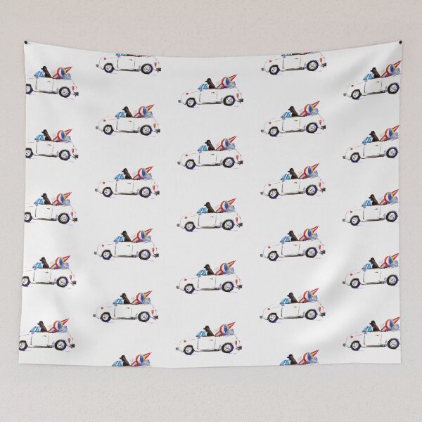 Item preview, Trinity Goes to the Beach designed and sold by Susan Elizabeth Jones Art.