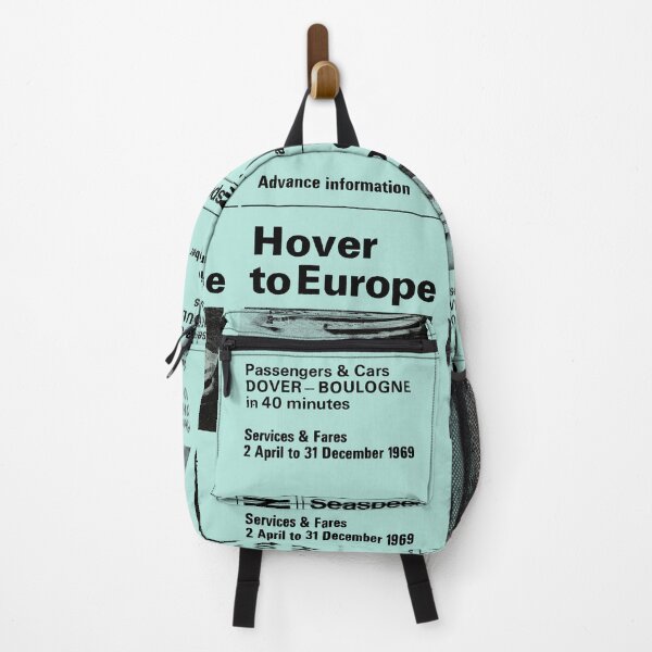 Item preview, HOVER TO EUROPE - HOVERCRAFT ADVERT designed and sold by ThrowbackAds.