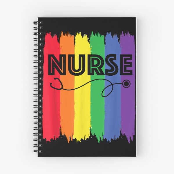 Item preview, Nurse lgbt rainbow registered nursing rn gay pride flag designed and sold by DanielPenington.